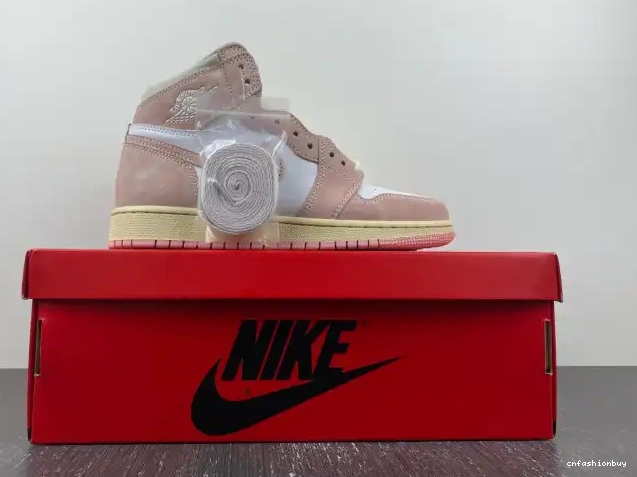 Pink 1 High FD2596-600 Air Jordan OG Retro (Women's) Washed 0623